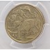 AUSTRALIA 2000 . ONE 1 DOLLAR COIN . ERROR . MULE . STRUCK ON TEN CENT AUSTRALIA 2000 . ONE 1 DOLLAR COIN . ERROR . MULE . STRUCK ON TEN CENT